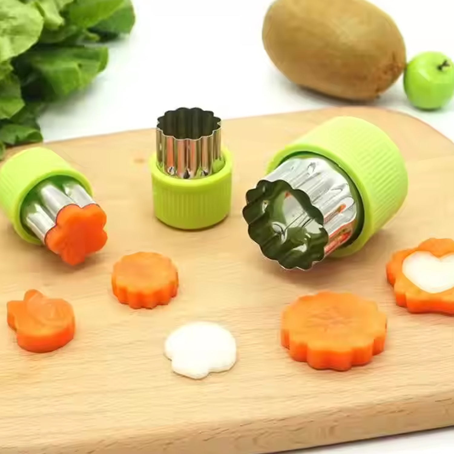 Stainless Steel Cookie Cutter Shapes Set Baking Cooking Food Decoration (12 Pcs Set)
