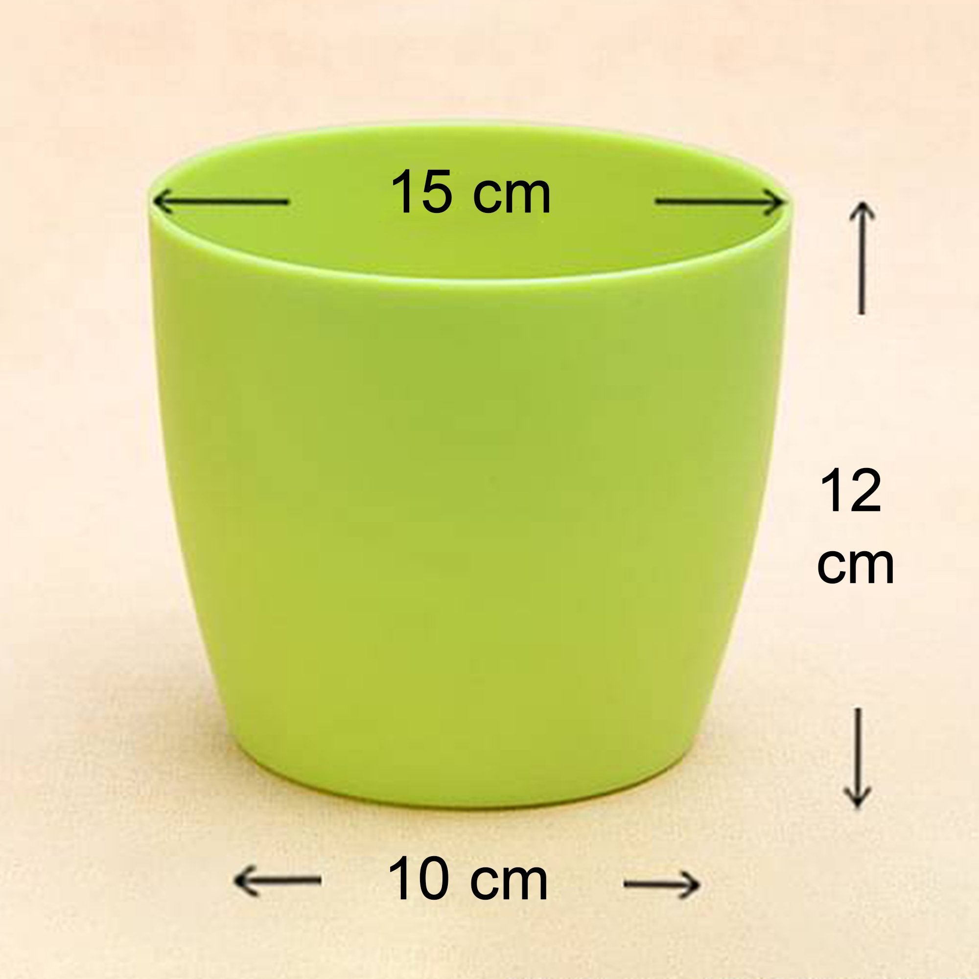 Flower Pots Round Shape For Indooroutdoor Gardening