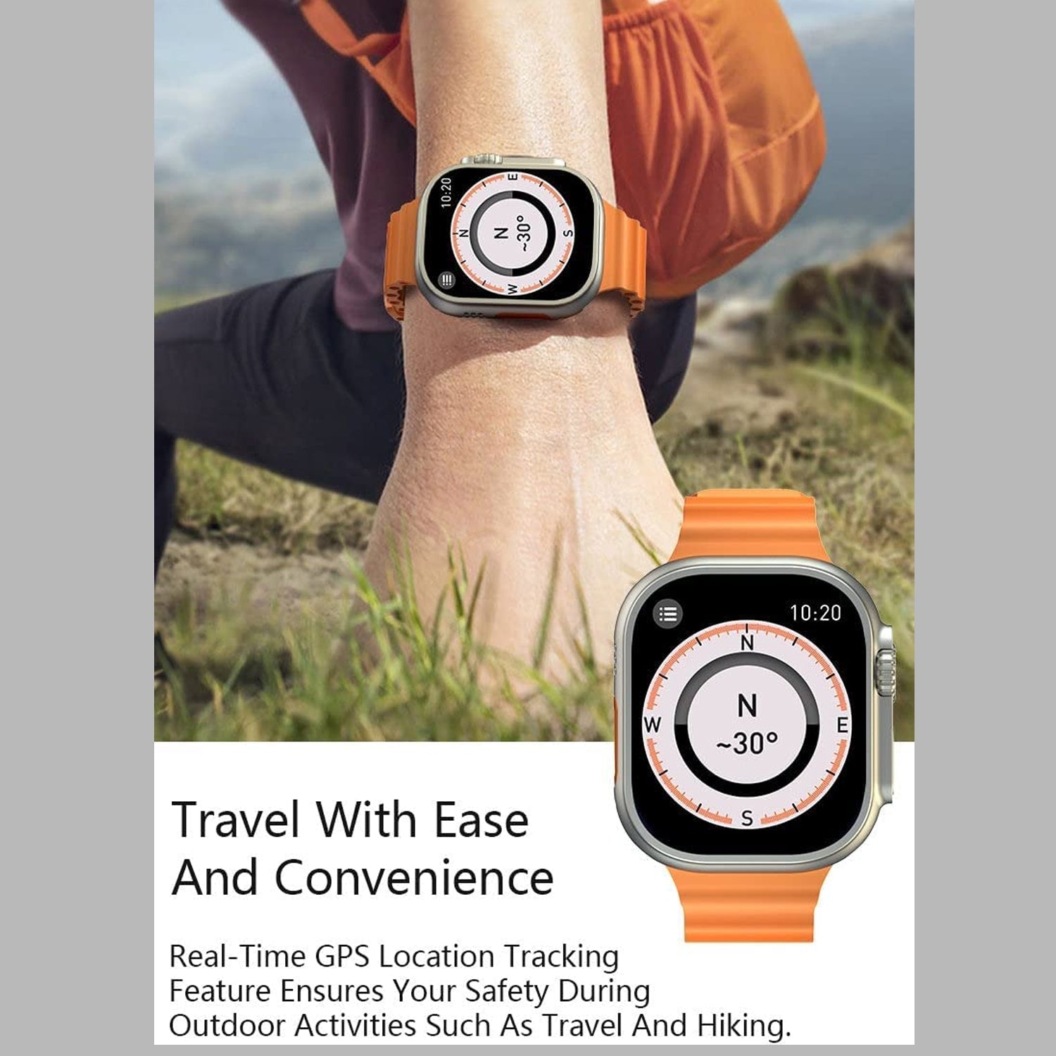 Ultra Seris T800 Smart Watch Men Female Smartwatch Bluetooth Call Wireless Charge Fitness Bracelet Watch Large 49 Mm Screen Smart Watch