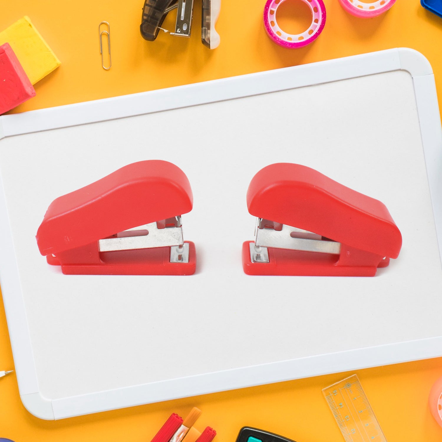 Mini Stapler With Staples Pin Set (2 Pc)