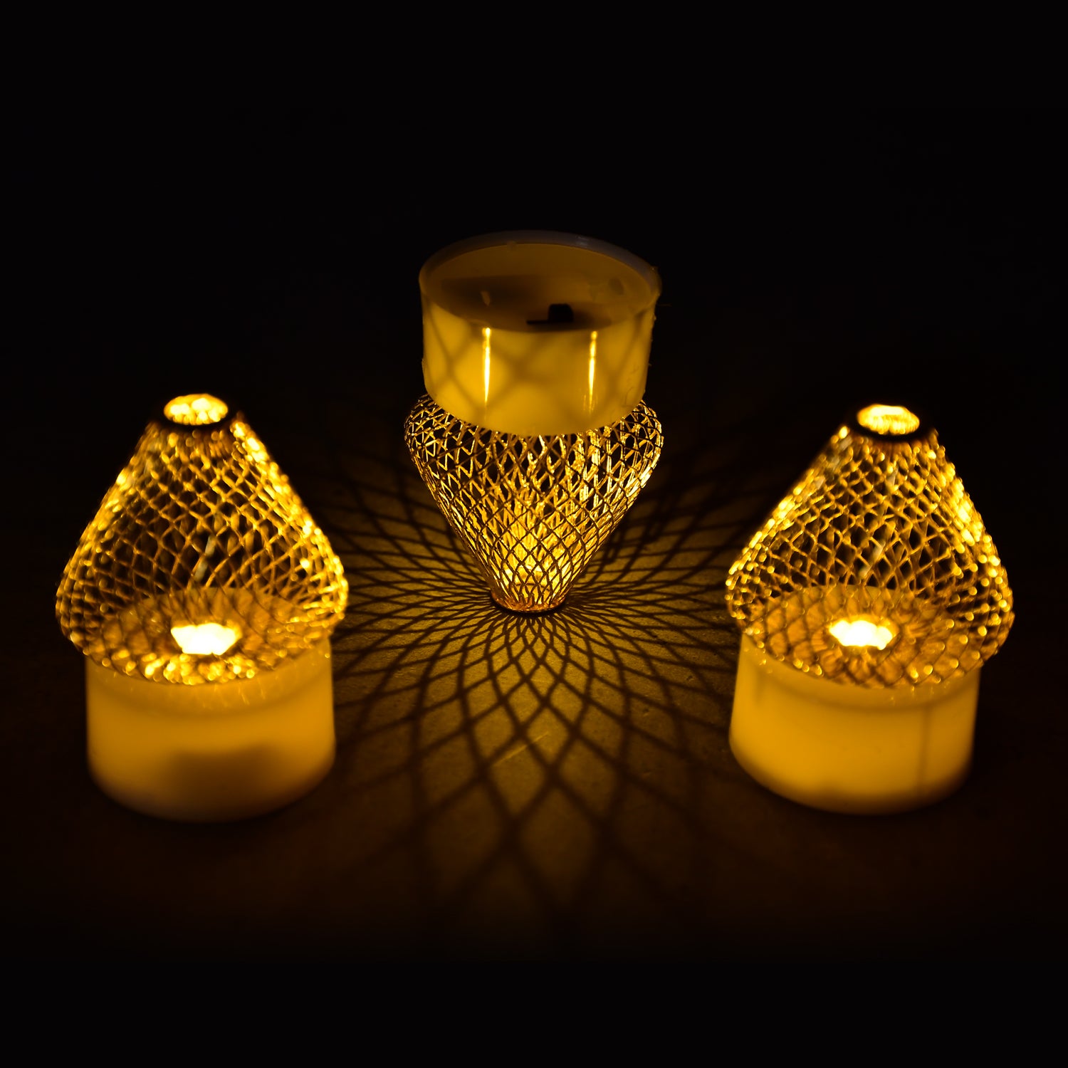 12pcs Flameless And Smokeless Decorative Candles Acrylic Led Tea Light Candle For Gifting House Light For Balcony Room Birthday Christmas Festival Events Decor Candles (12 Pieces)