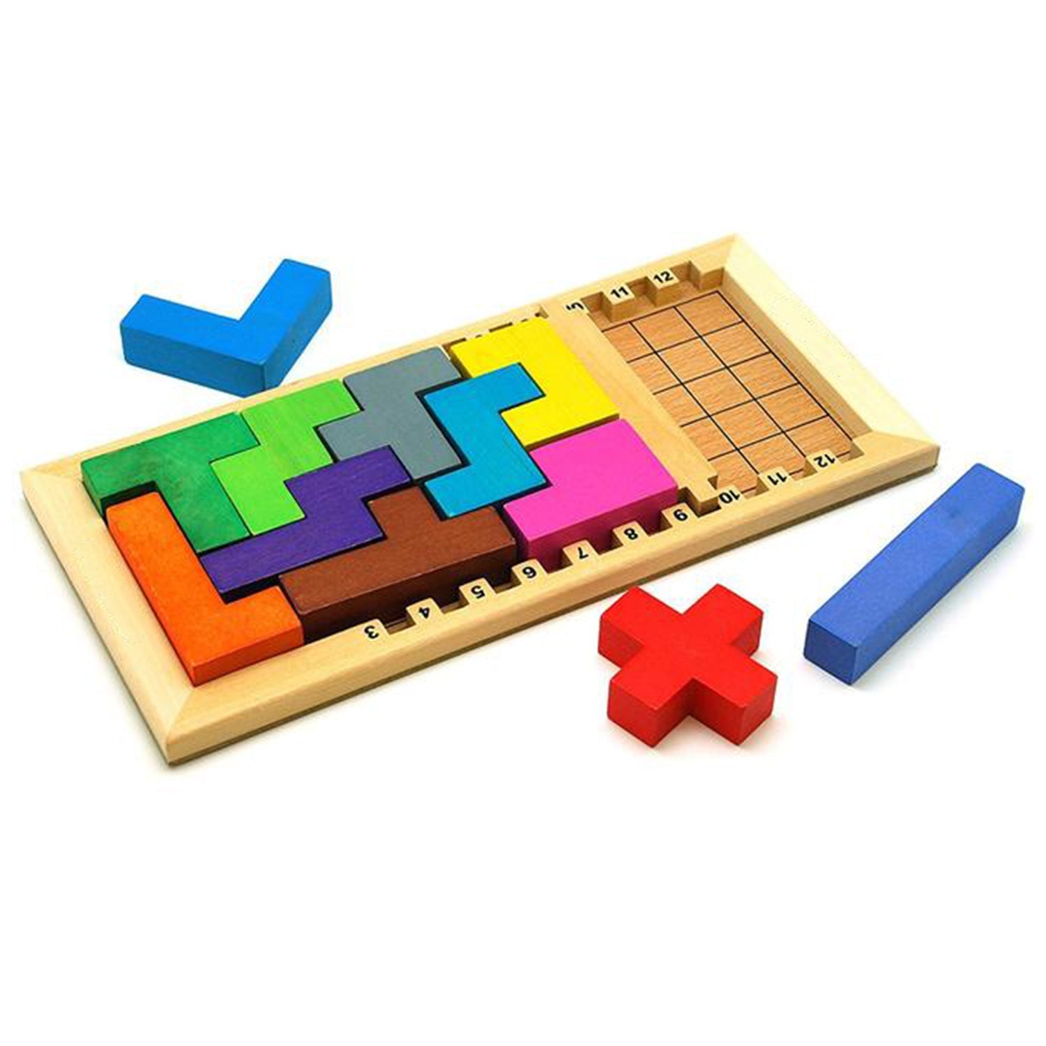 Wooden Mind Game And Game For Kids And Babies For Playing And Enjoying Purposes.