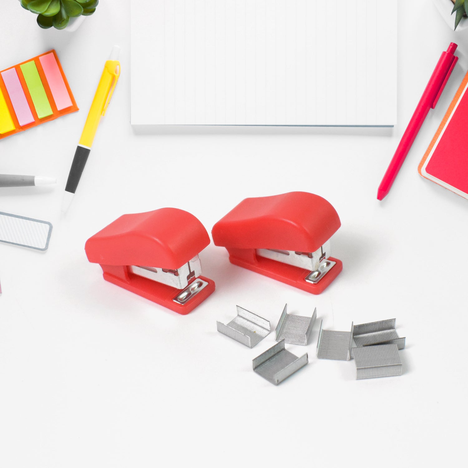 Mini Stapler With Staples Pin Set (2 Pc)