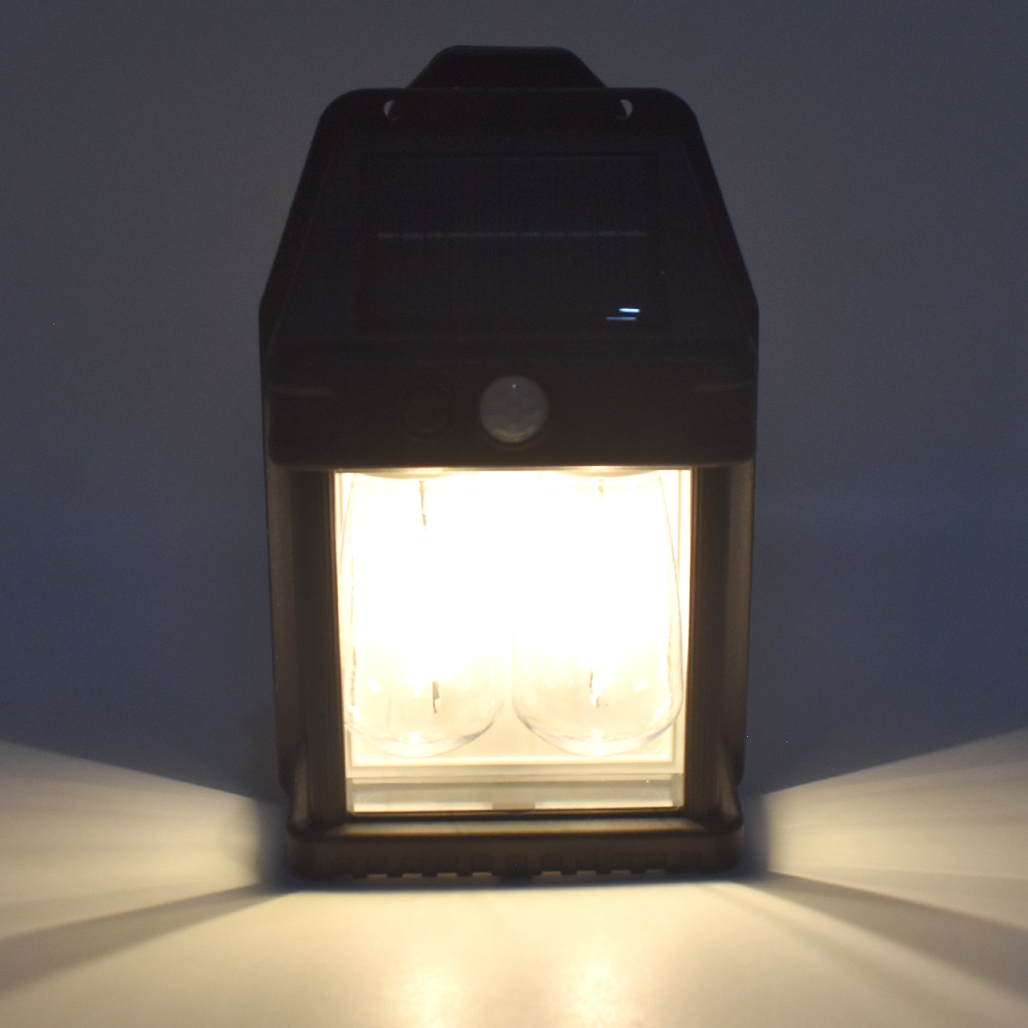18w Solar Wall Double Lights Lamp With 2 Modes Motion Sensor (1 Pc)