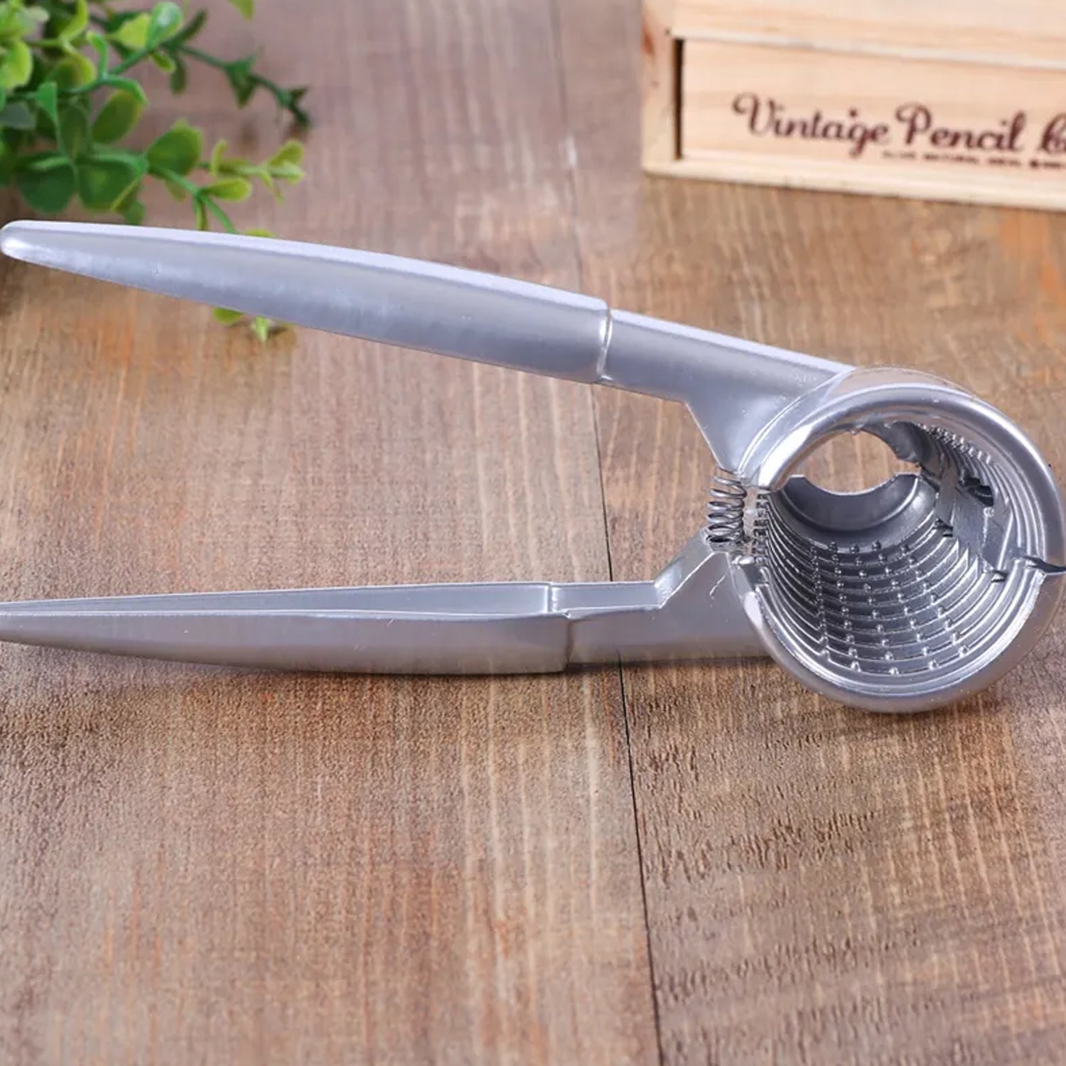 Walnut Cracker Luxury Die Cast Stainless Alloy Nut Cutter Walnut Clamp Plier Portable Smart Walnut Akhrot Pincers Bottle Opener For Pecans Almonds Brazil Nuts