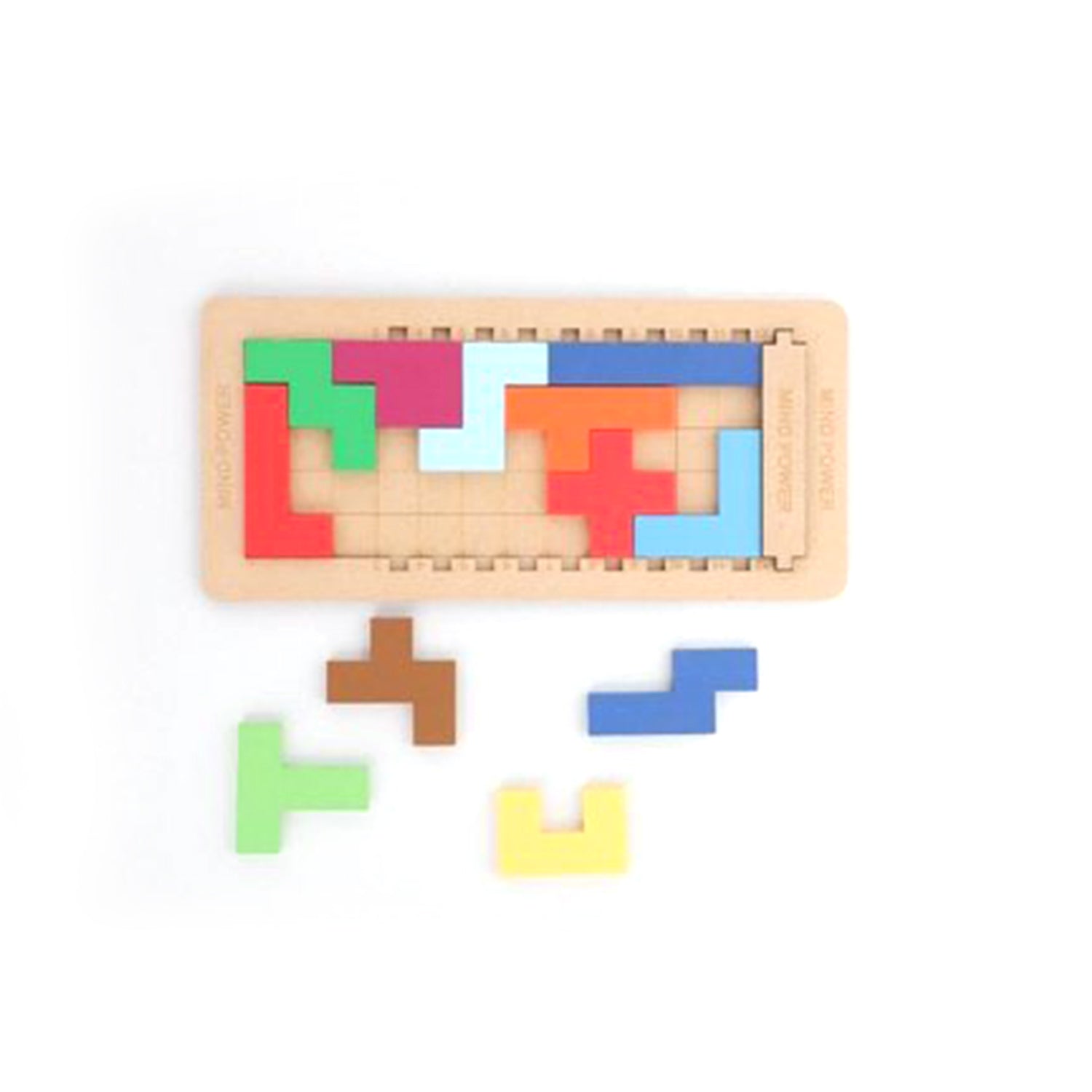 Wooden Mind Game And Game For Kids And Babies For Playing And Enjoying Purposes.