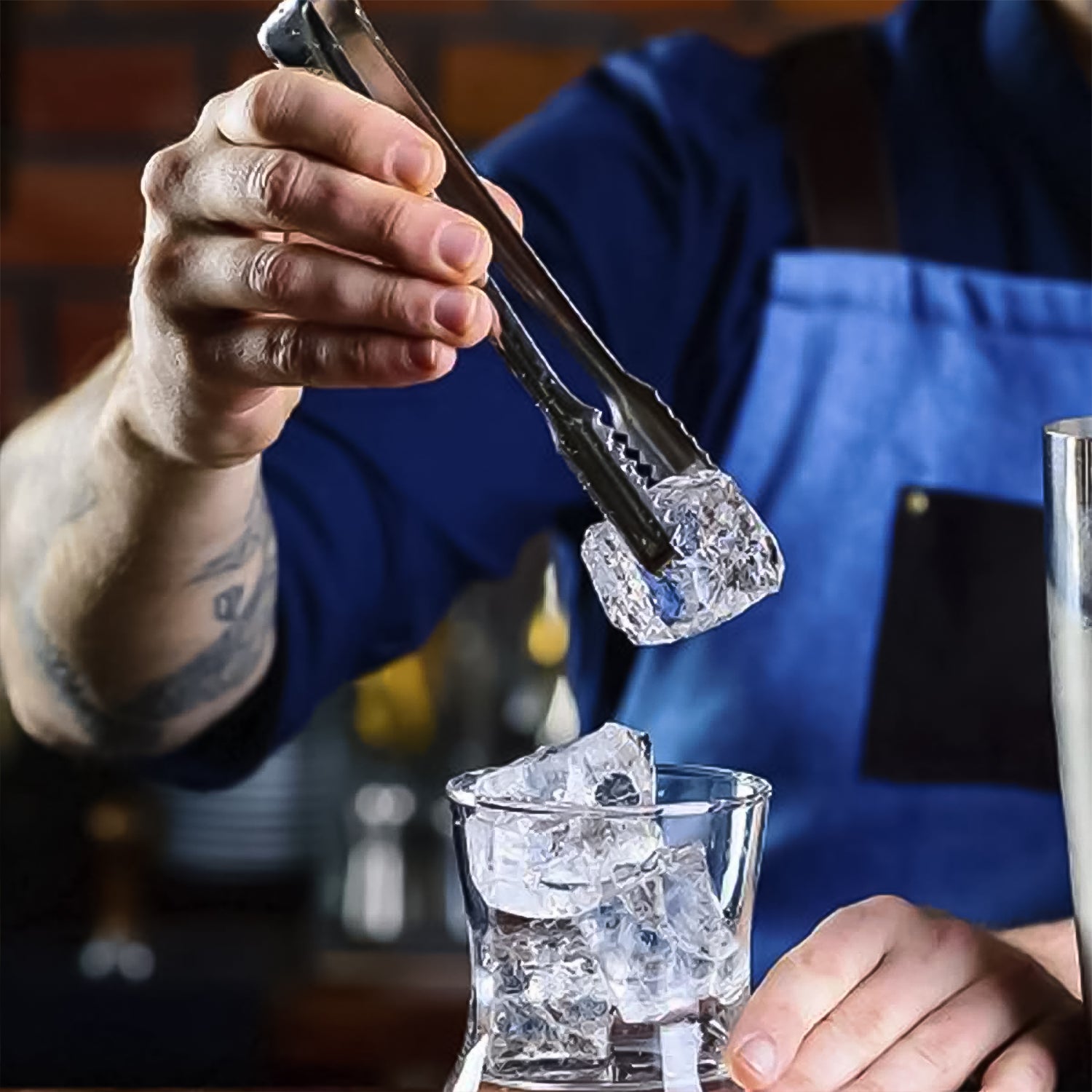 Stainless Steel Tong For Lifting Ice Cubes Sugar Cubes Serving Tongs (13 Cm 1 Pc)