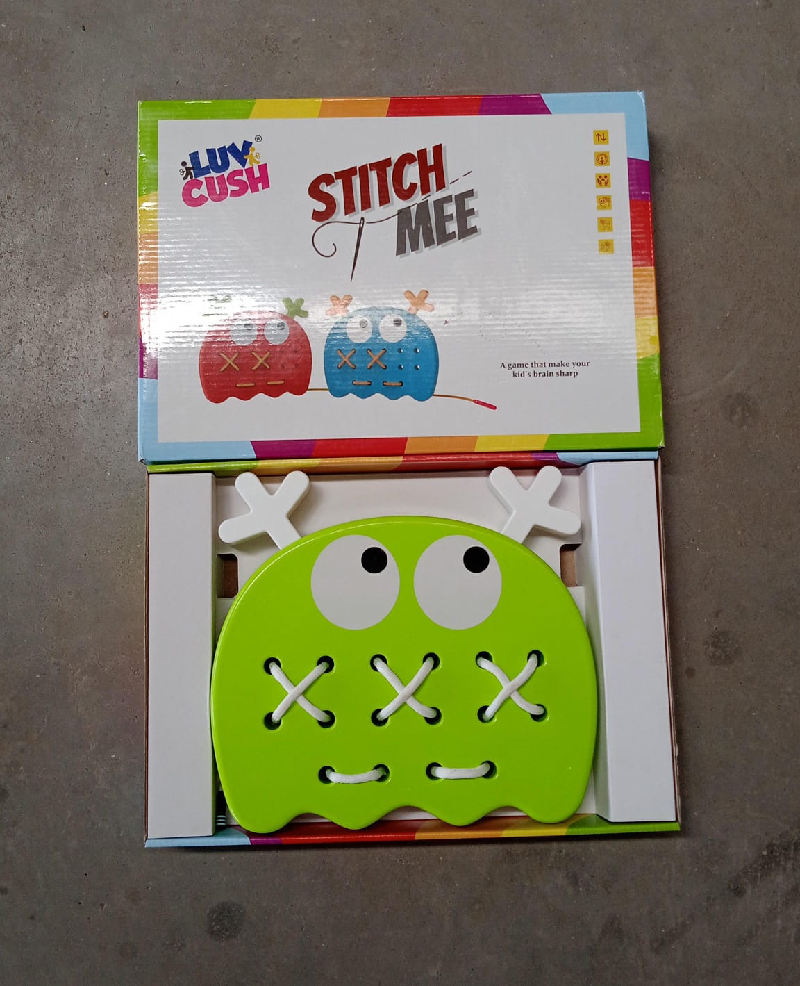 Stitch Mee Puzzle Toy A Stitch Of Many Styles Playable Game Brain Games Learning Game Birthday Gift For Kids (1 Pc)