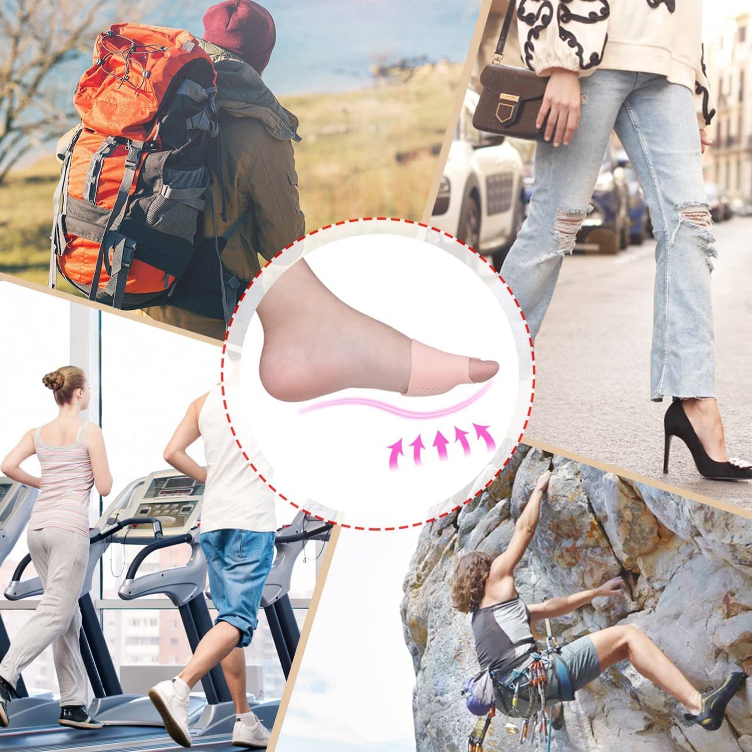 Silicone Tiptoe Protector And Cover Used In Protection Of Toe For Men And Women