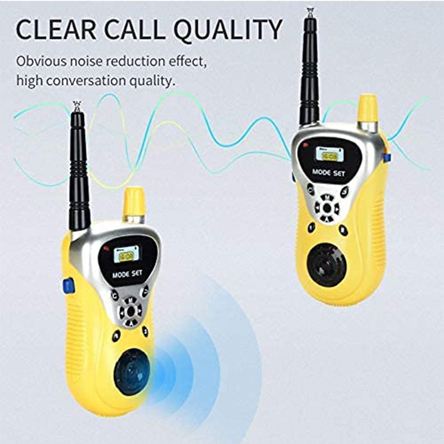 Walkie Talkie Toys For Kids 2 Way Radio Toy For 3-12 Year Old Boys Girls Up To 80 Meter Outdoor Range