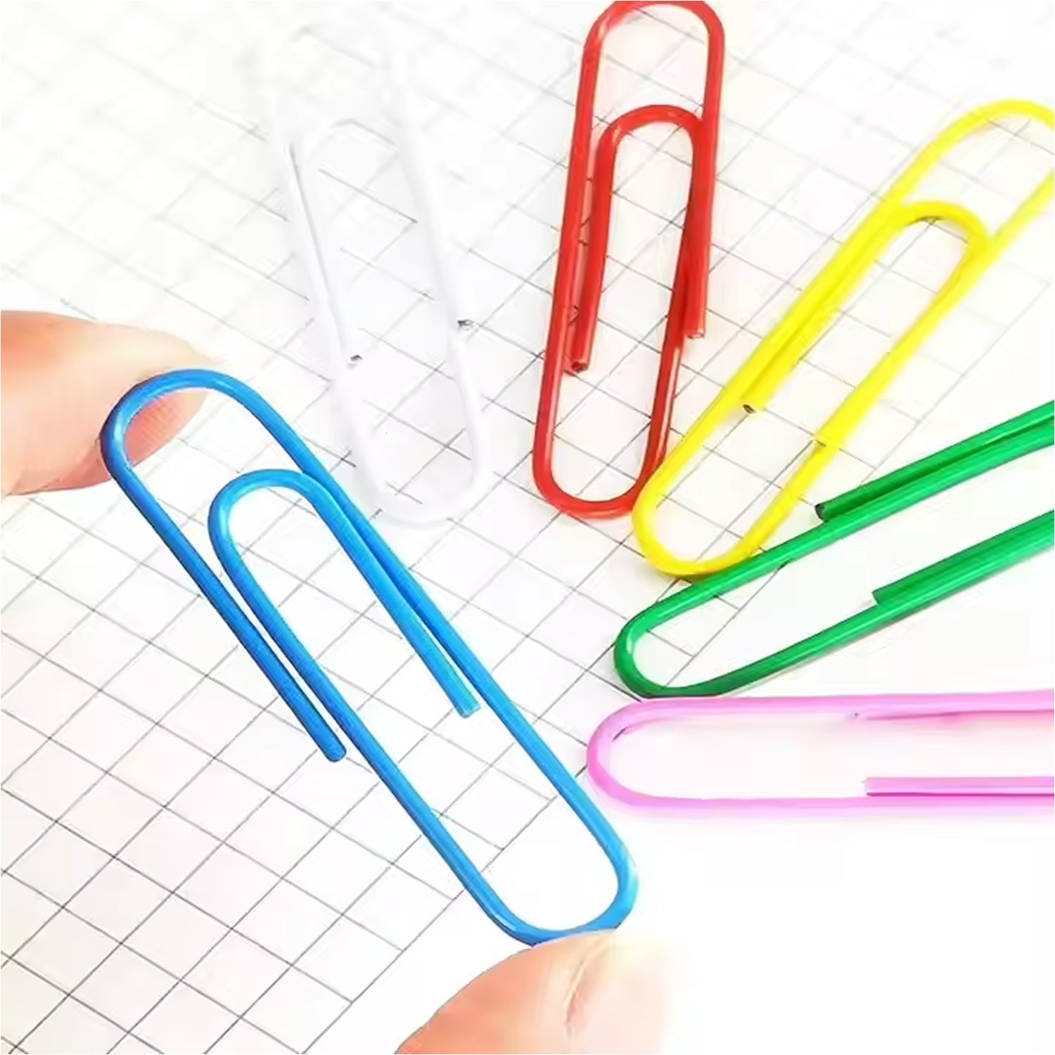 Metal U Shape Paper Pin Clip 28 Mm (100 Pcs Set)