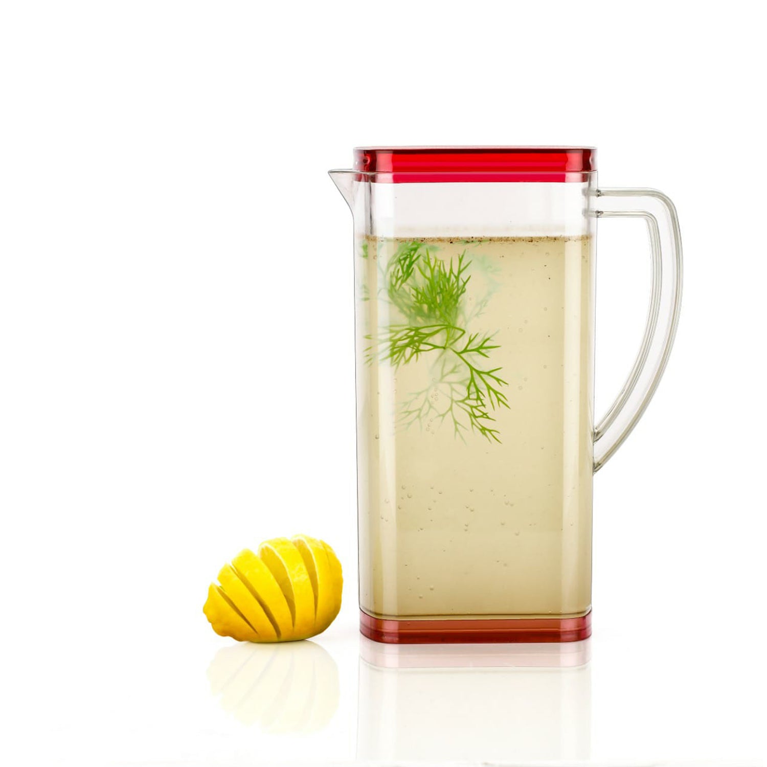 2000ml Square Jug For Carrying Water And Types Of Juices And Beverages And All.