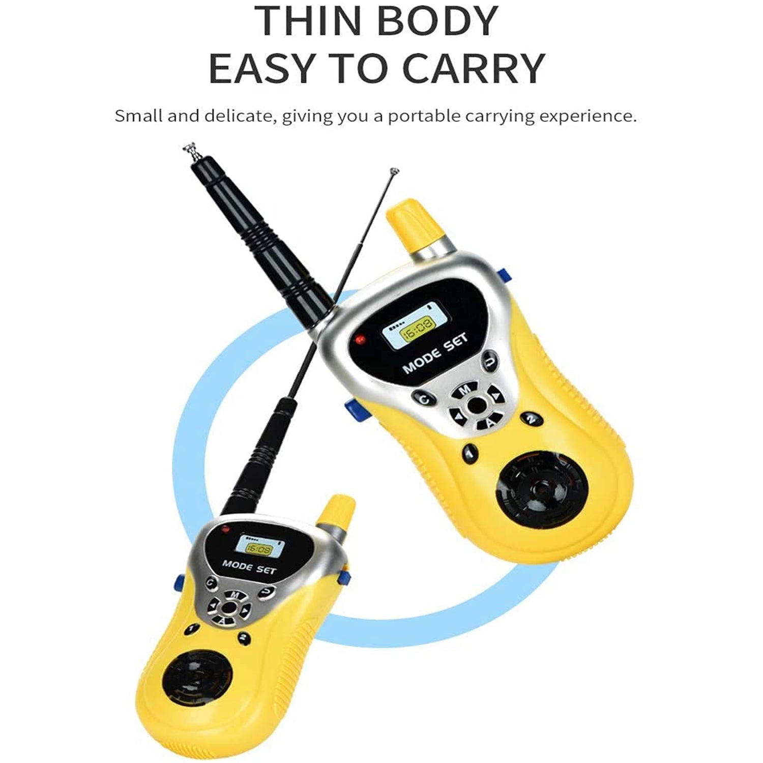 Walkie Talkie Toys For Kids 2 Way Radio Toy For 3-12 Year Old Boys Girls Up To 80 Meter Outdoor Range