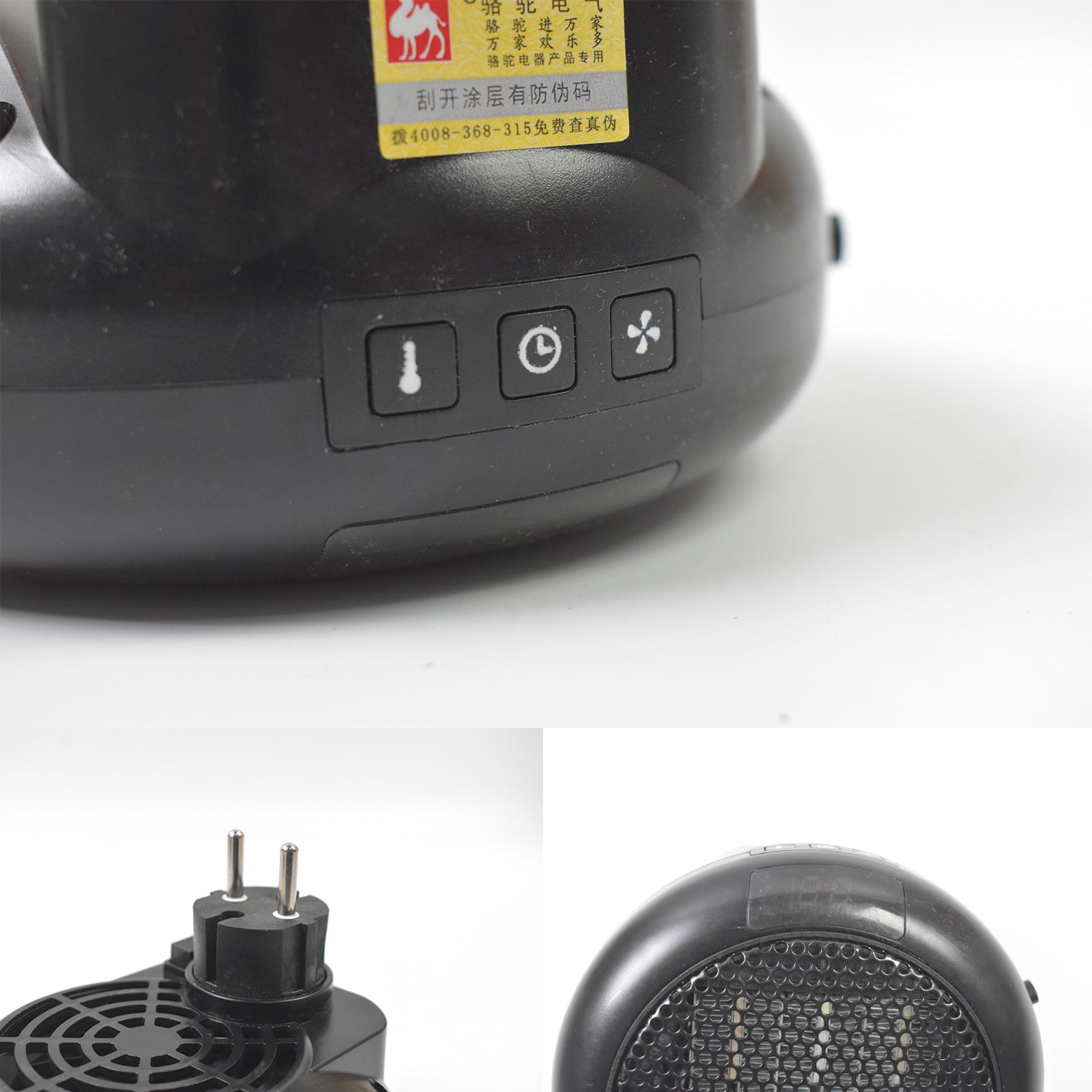 Room Heater For Home Office Camper Led Screen Portable Wall Heater (1000w 1 Pc)