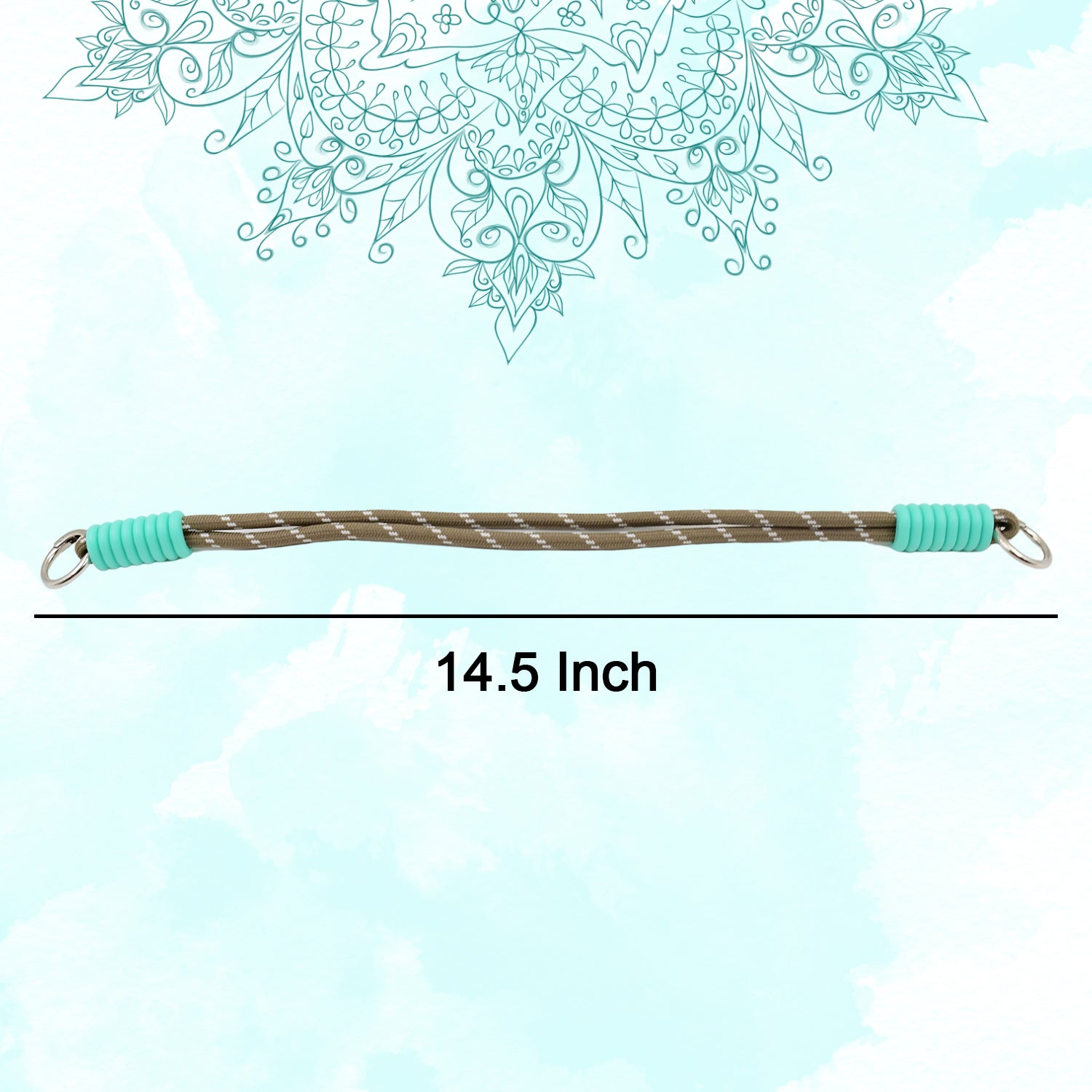 Multipurpose Two Sided Adjustable Hand Wrist Strap Lanyardwith Cellphone Phone Strap (1 Pc 14.5 Inch Multicolor)