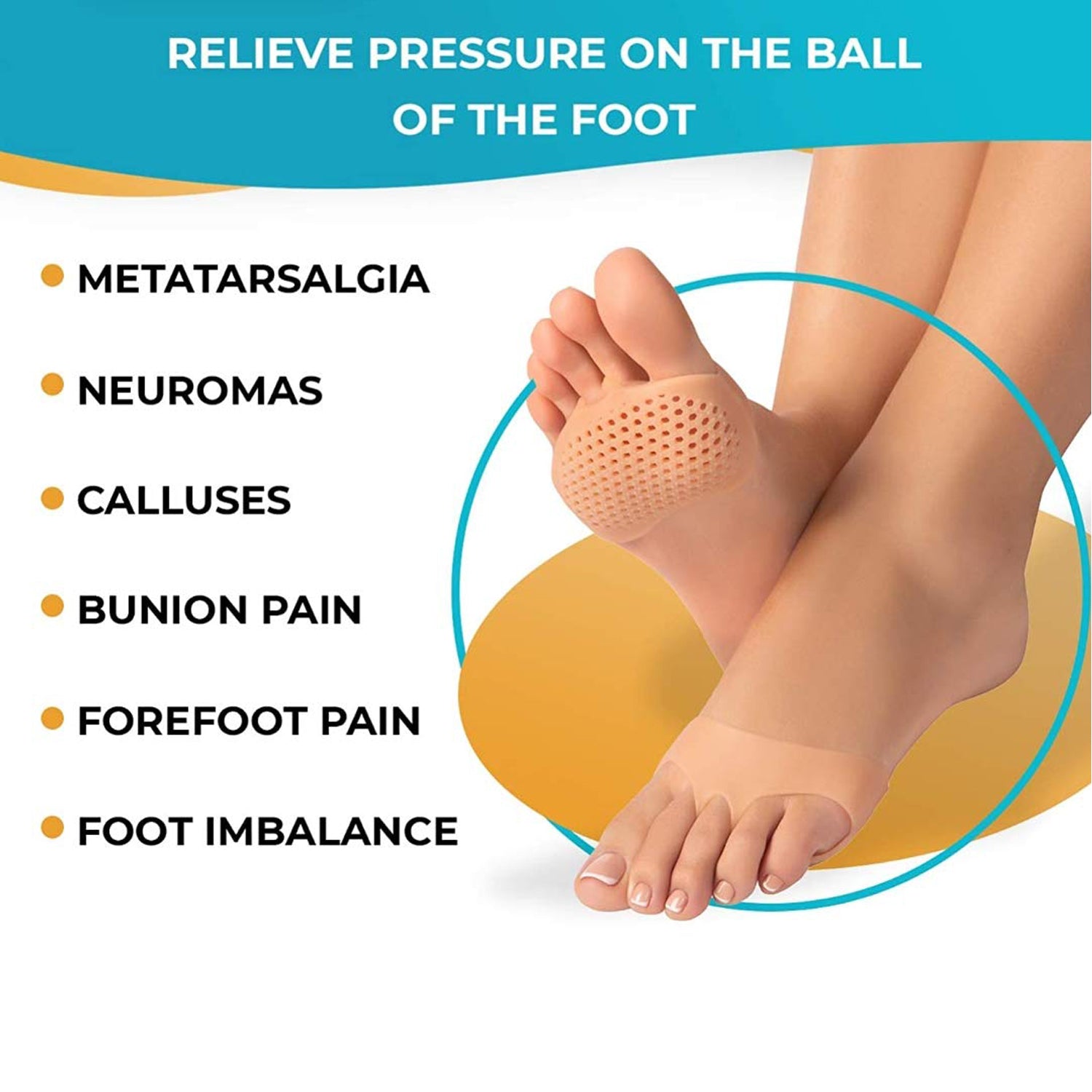 Silicone Tiptoe Protector And Cover Used In Protection Of Toe For Men And Women