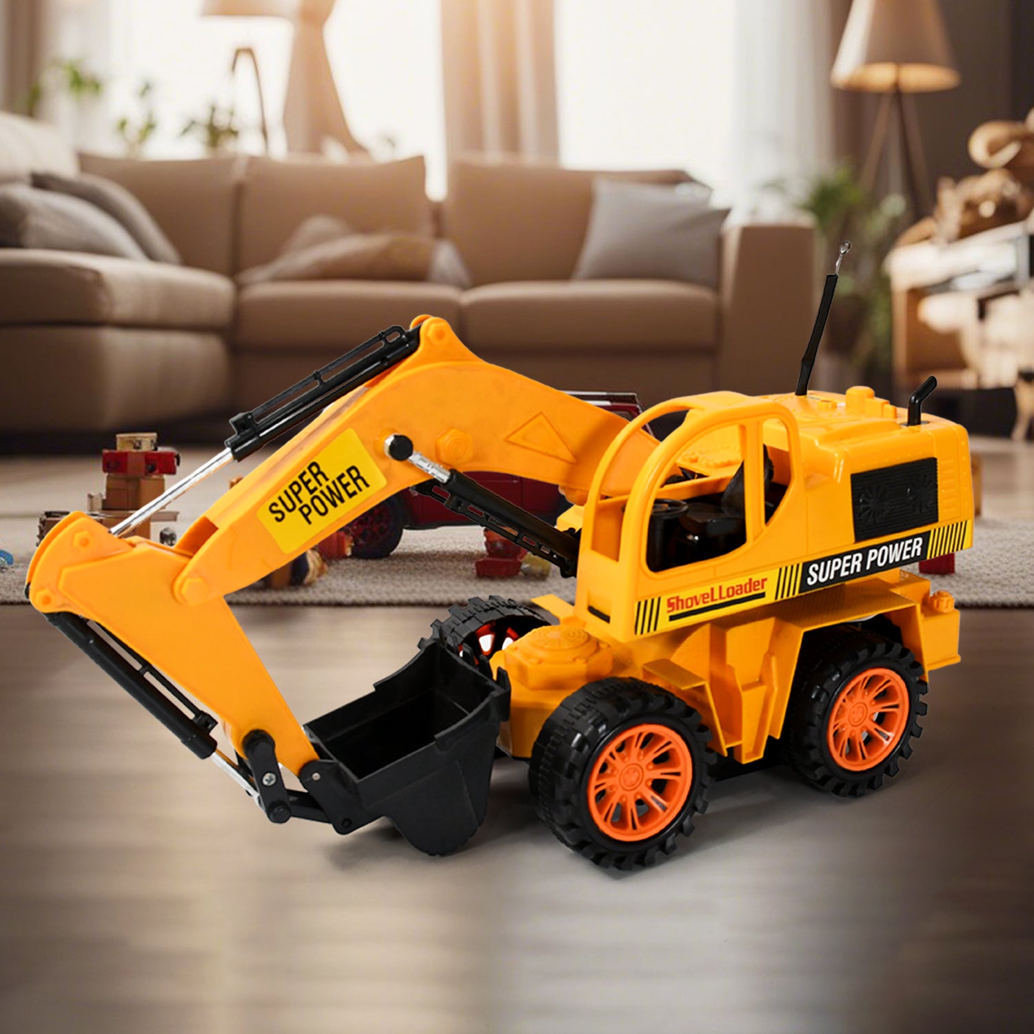 Plastic Jcb Construction Toy Remote Control Jcb Toys For Kids Boys Super Power Remote Control Jcb Truck Construction Toy (1 Set)
