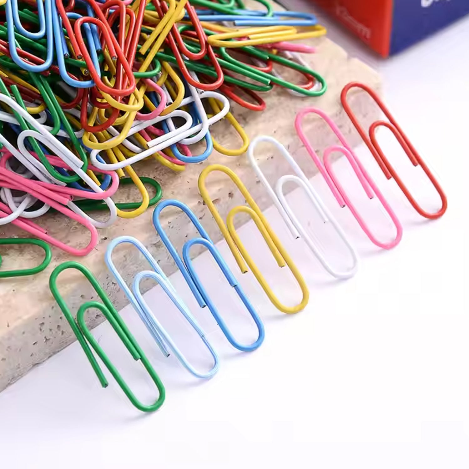 Metal U Shape Paper Pin Clip 28 Mm (100 Pcs Set)