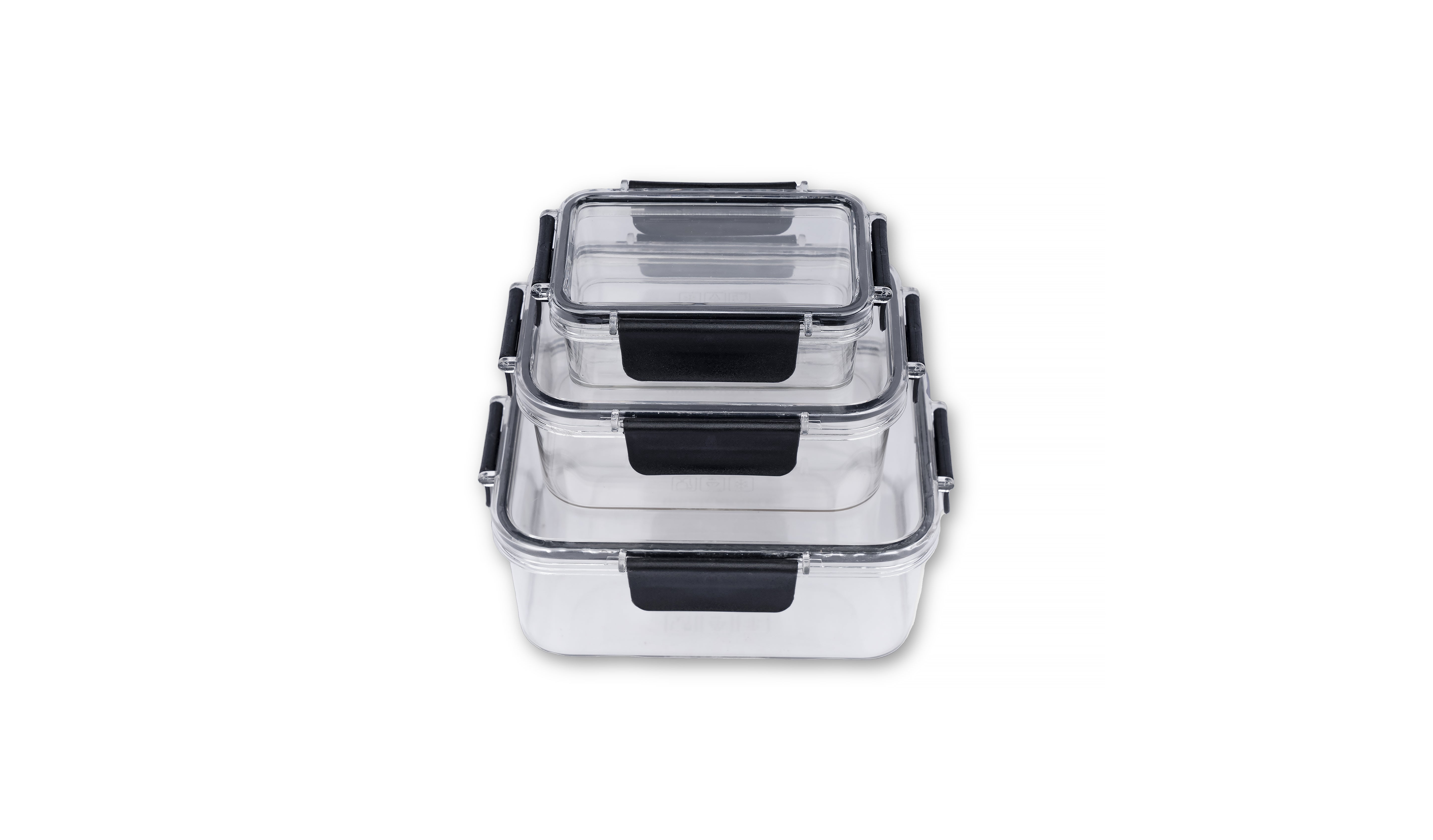 Airtight Kitchen Storage Cointainer Pack of 3 Kitchen Combo Set - 300ml+800ml+1200ml