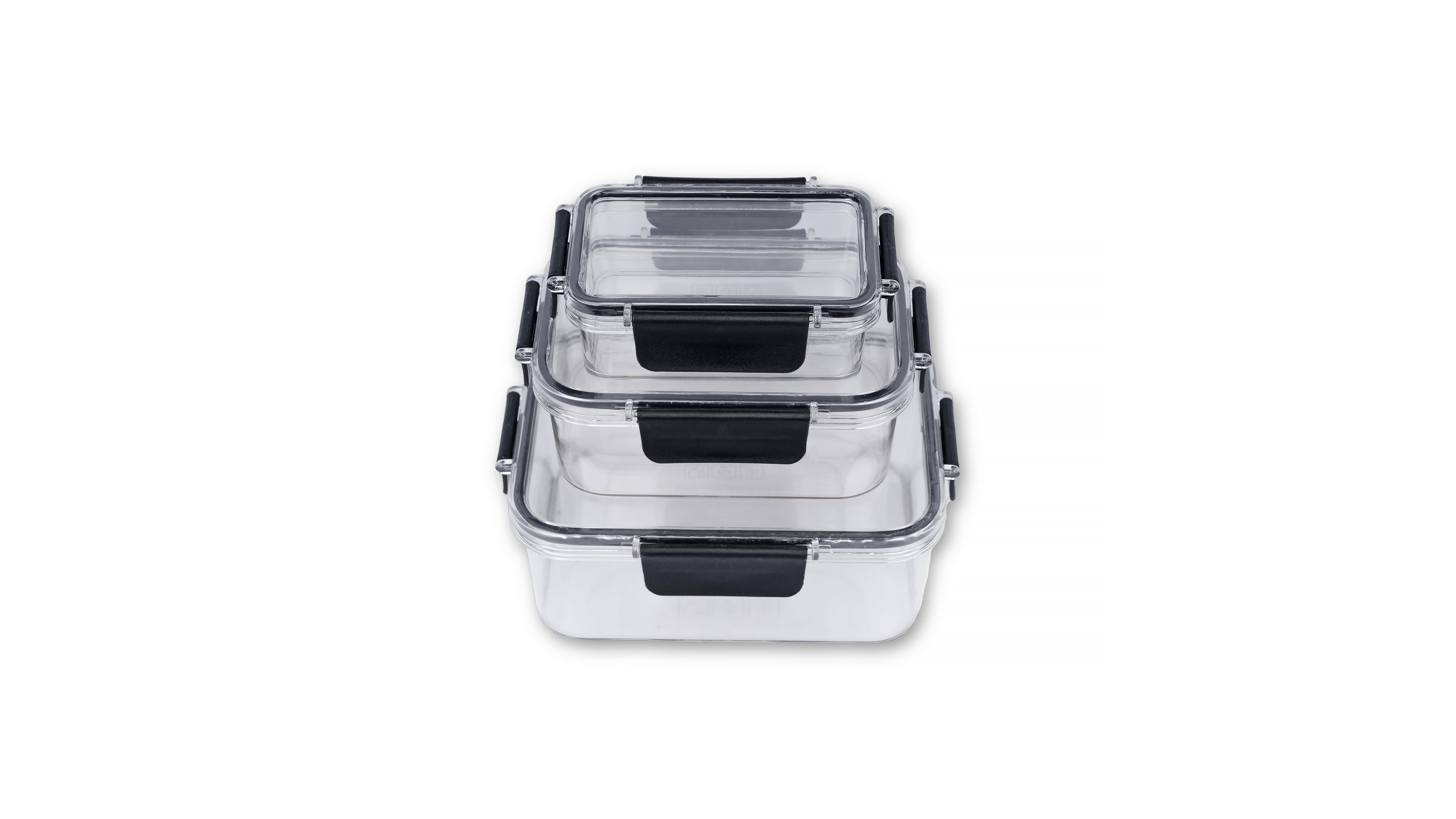 Airtight Kitchen Storage Cointainer Pack of 3 Kitchen Combo Set - 300ml+800ml+1200ml