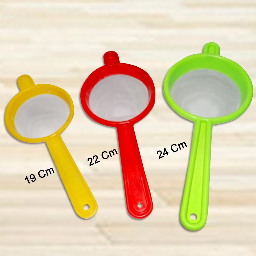 Plastic Multipurpose Tea And Coffee Strainer (Pack Of 3)