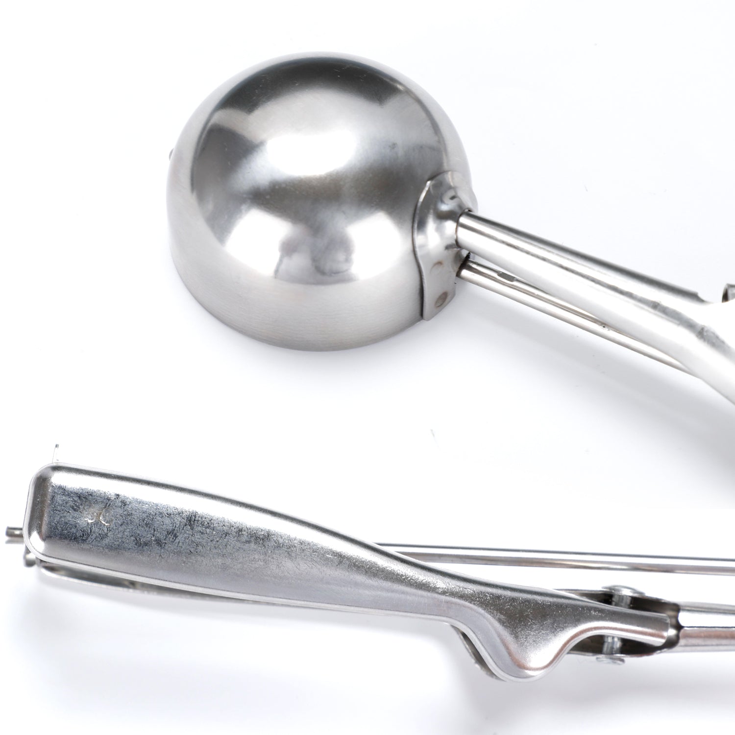 Ice Cream Serving Scoop  Stainless Steel Premium Quality Ice Cream Serving Spoon Scooper With Trigger Release