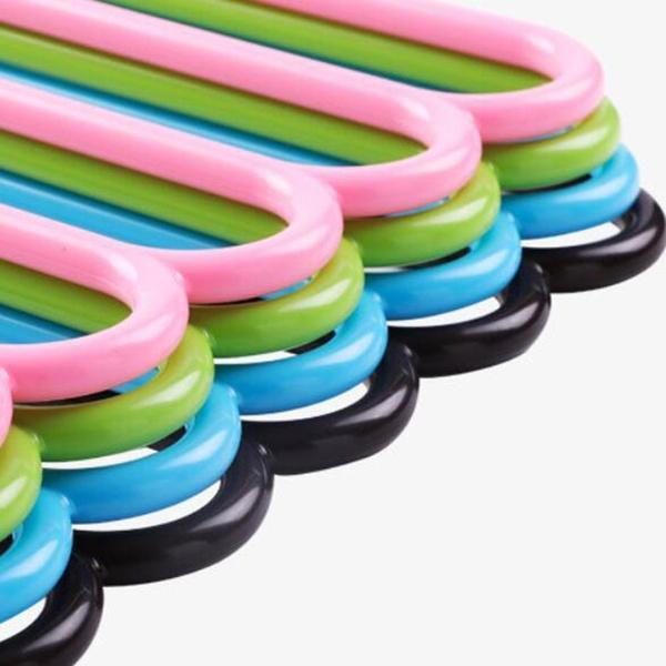 5 In 1 Multipurpose Plastic Hanger Assorted (5-layer)