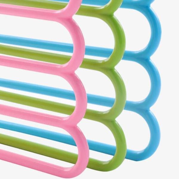 5 In 1 Multipurpose Plastic Hanger Assorted (5-layer)