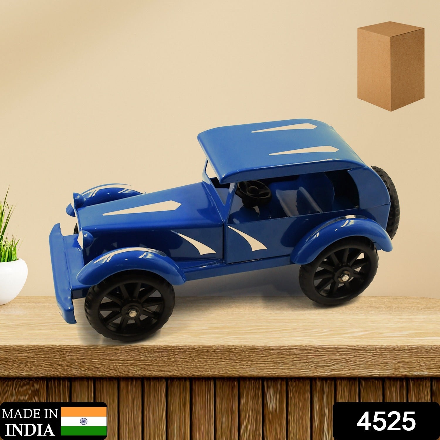Vintage Metal Car 10 Inch Big Unbreakable Full Metal Body Car Vintage Car Toy Model Alloy Model Retro Car Model Toy Vehicle Classic Car Metal Vintage Car