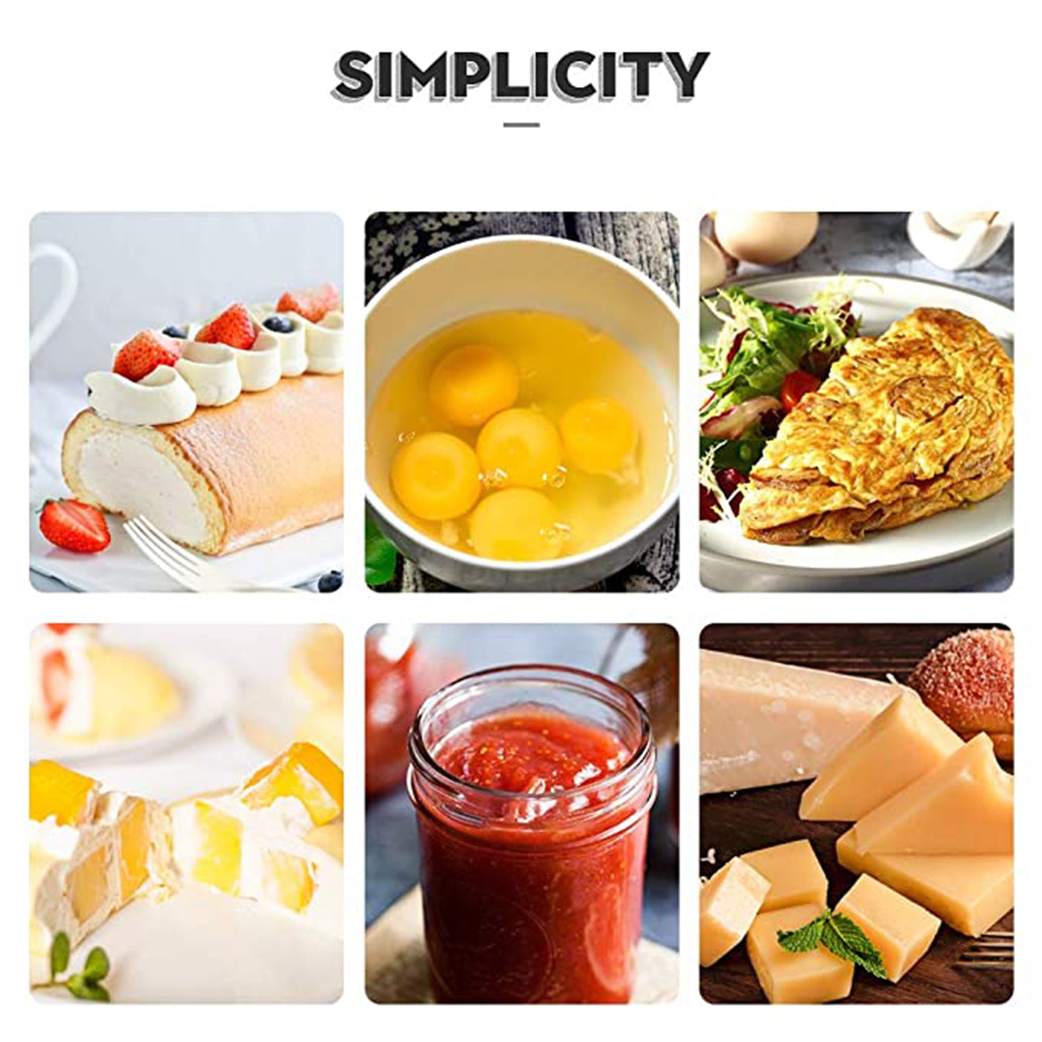 Manual Whisk Mixer Silicone Whisk Cream Whisk Flour Mixer Rotary Egg Mixer Kitchen Baking Tool.