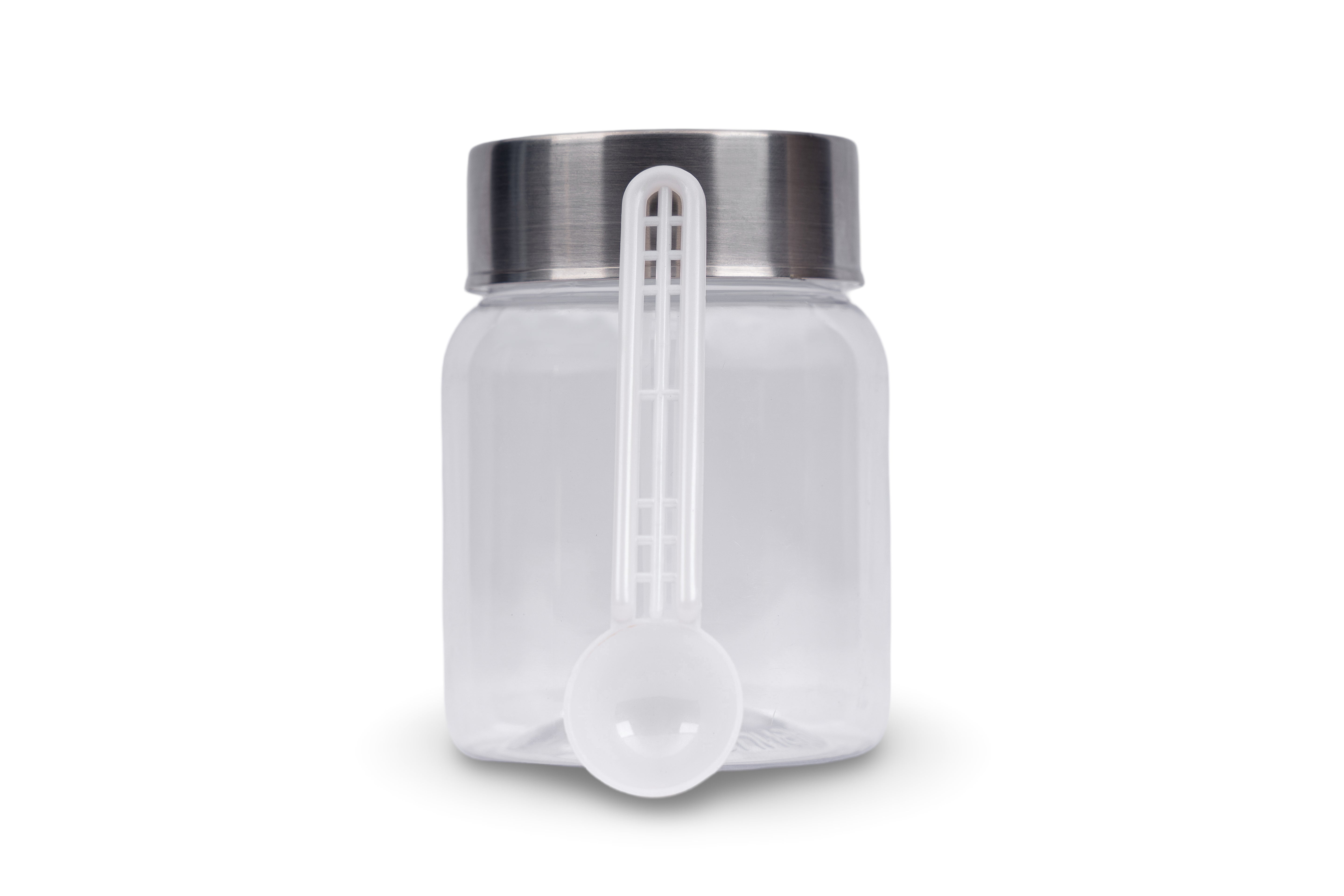 Storito Plain Steel Cap 3+ 3 (pack 6)   1000 ML - 3 & 500 ML - 3