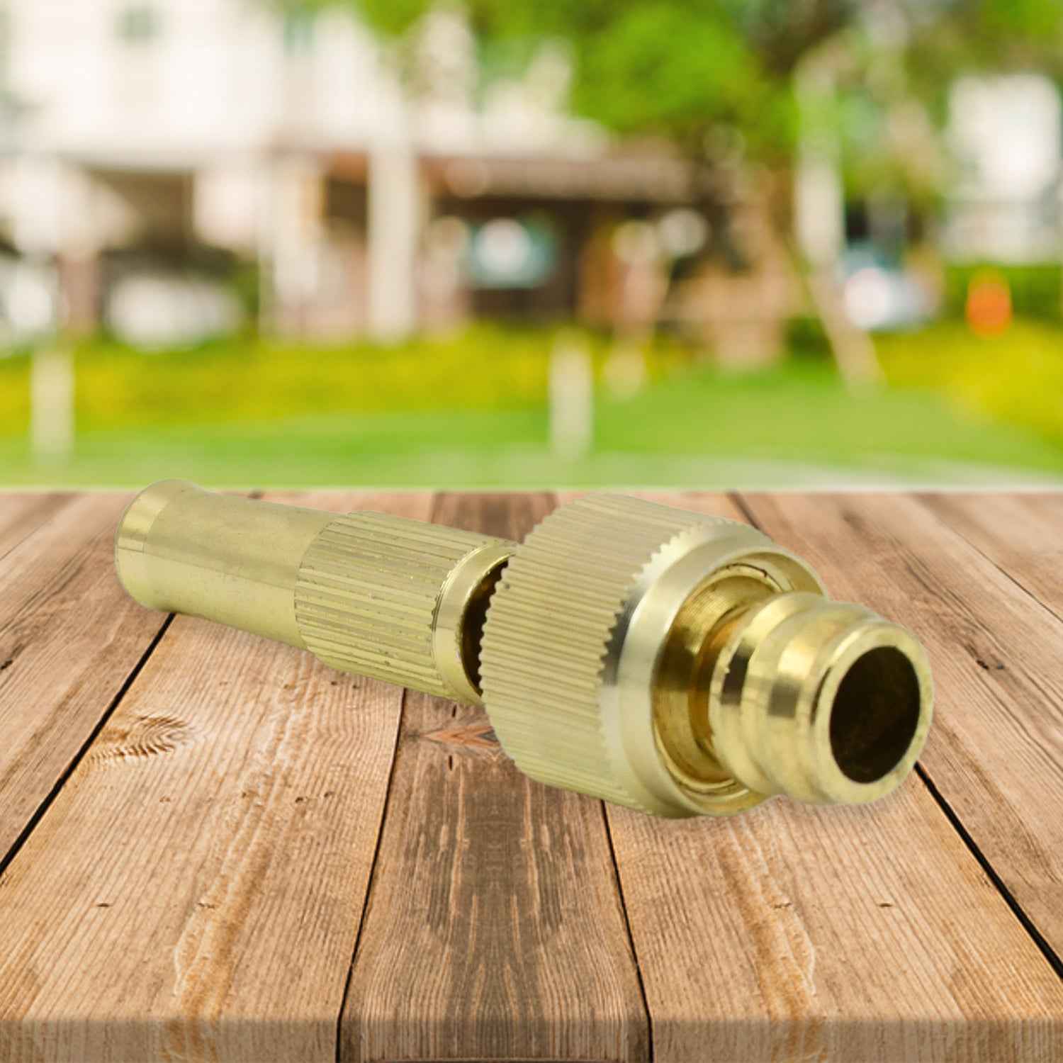 Water Spray Nozzle For Water Pipe Booster Nozzle For Car Wash Nozzle With High Pressure Water Adjustable Brass Nozzle Water Spray Gun For Gardening Watering Tools
