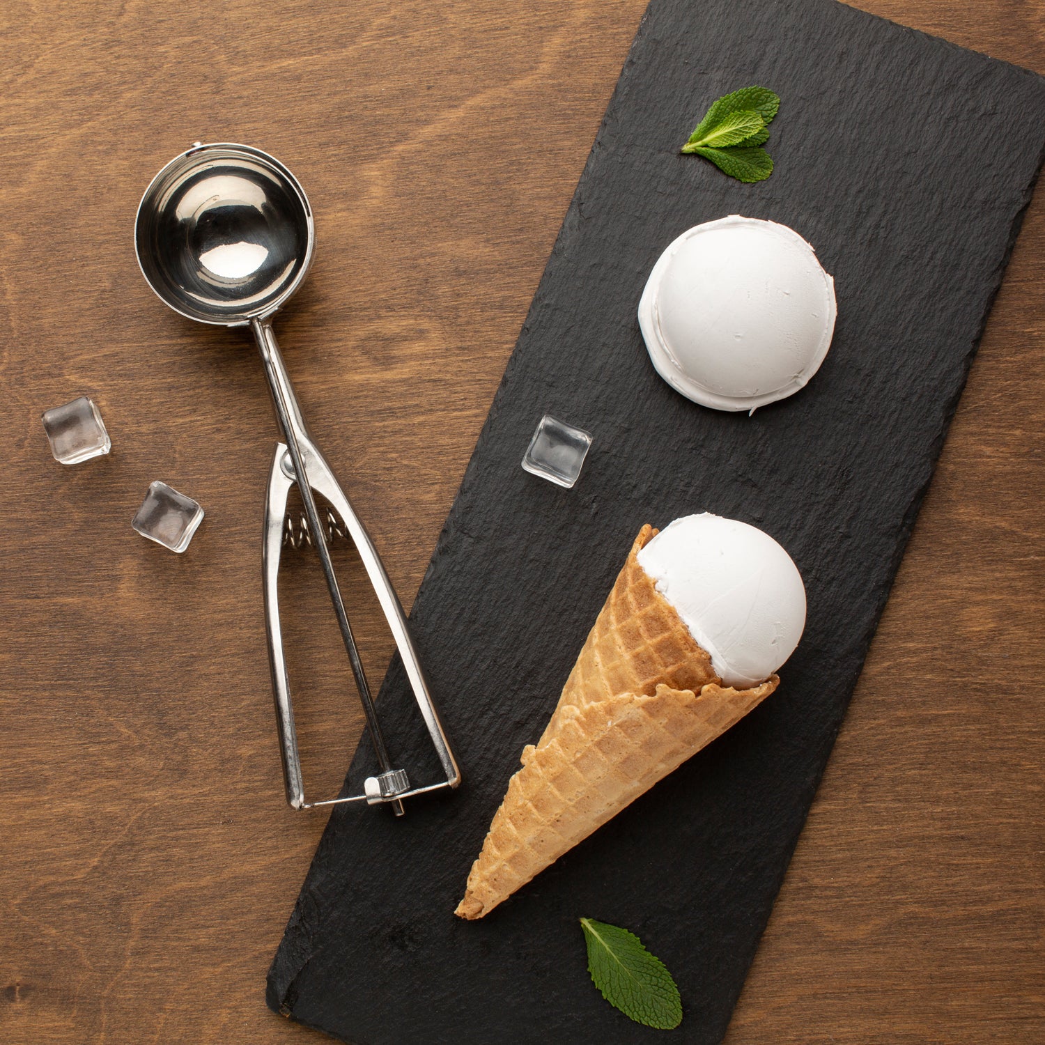 Ice Cream Serving Scoop  Stainless Steel Premium Quality Ice Cream Serving Spoon Scooper With Trigger Release