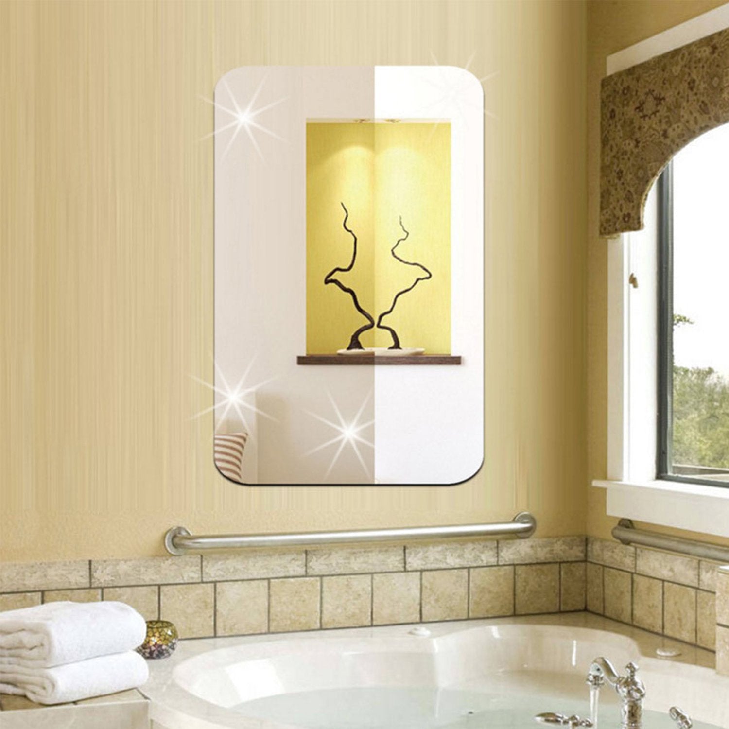 3d Mirror Wall Stickers For Wall