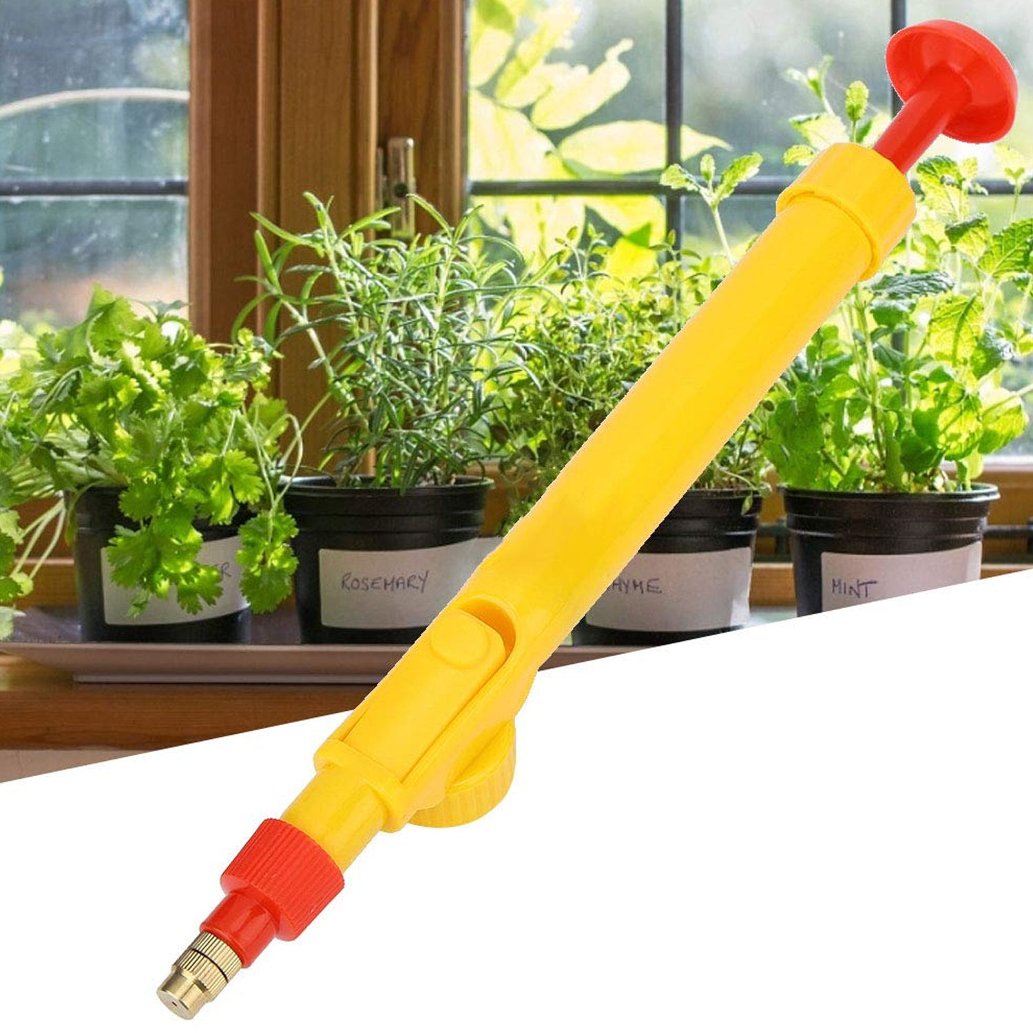 Water Bottle Spray Gun Nozzle Manual Adjustable Water Pump Garden  Washing Hand Held Sprayerwatering Can Sprayer Pressure Nozzle Irrigation Tool And Pump For Efficient Care - Boost Your Gardening Experience (1 Pc)