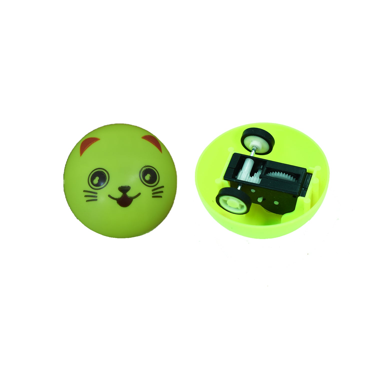 Pull Back Smiley Toy