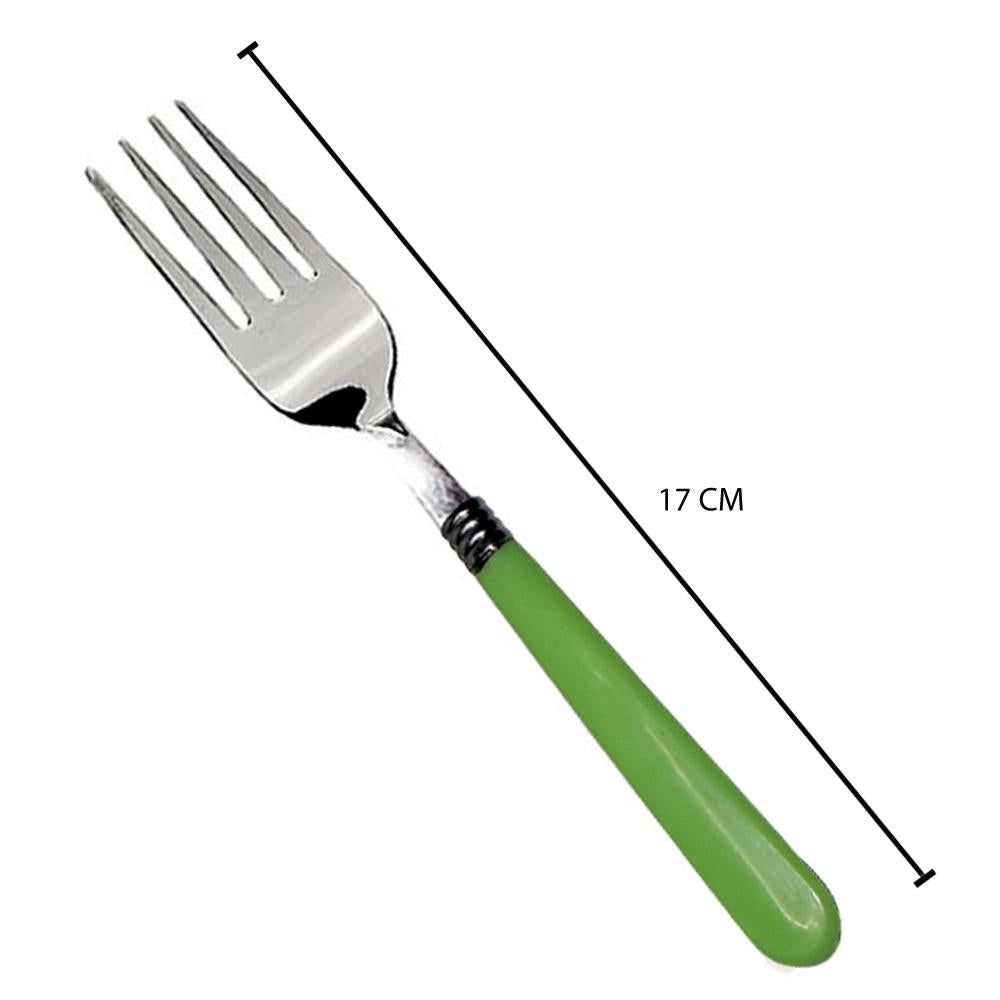 Stainless Steel Forks With Comfortable Grip Dining Fork Set Of 6 Pcs