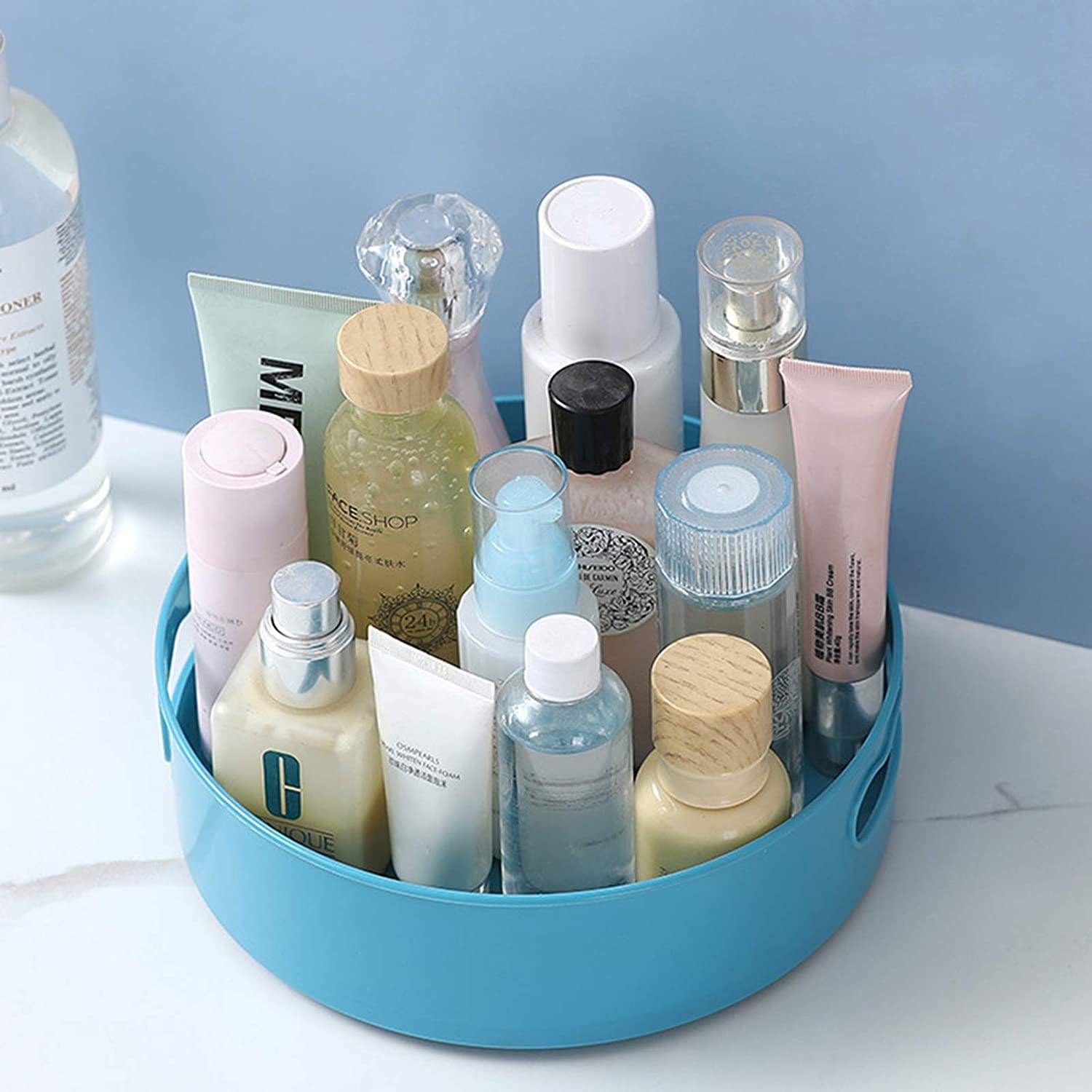 360 Rotating Organizer Tray Multi- Function Rotating Tray